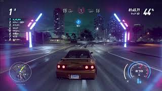 NFS Heat  180NX RUN#15　サーキットバトル　プラズマ