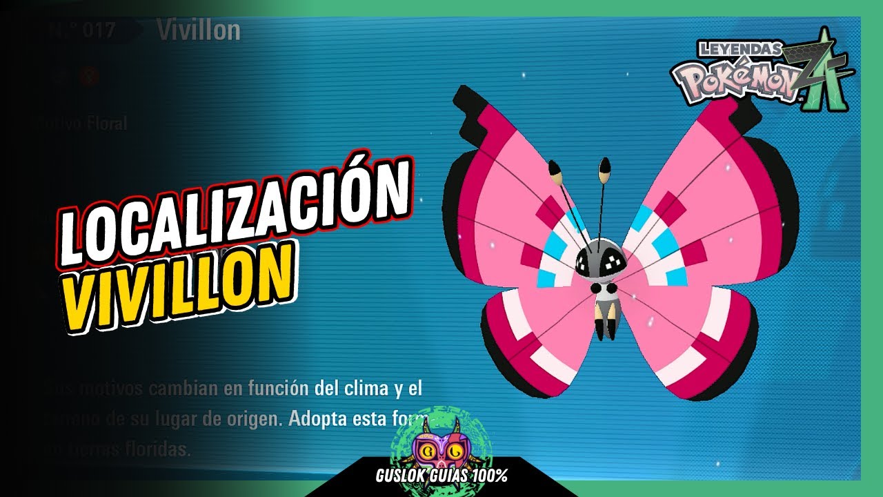 UBICACIÓN de VIVILLON | GUÍA 100% | 💯Leyendas Pokemon: Z-A🏆 UBICACIÓN de VIVILLON | GUÍA 100% | 💯Leyendas Pokemon: Z-A🏆