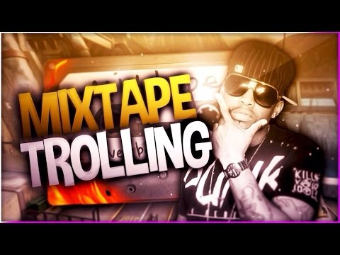 Mixtape Trolling on Black ops 2 (Riot Shield Emblem Trolling)