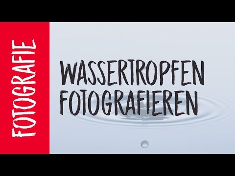 Wassertropfen fotografieren | Still life fotografieren lernen mit Arnd Ötting