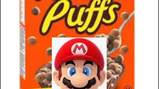 Cover art for Mario x Reeses puffs