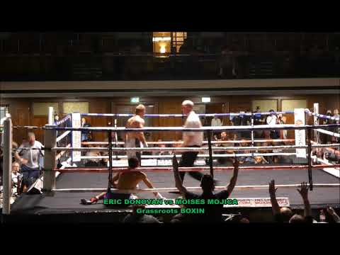 ERIC DONOVAN vs MOISES MOJICA - BRUTAL KO - YORK HALL - LONDON