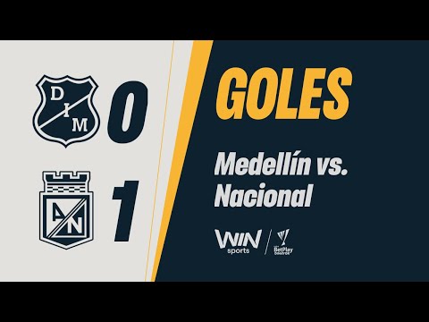 Medellín vs. Nacional (goals) | Copa BetPlay Dimayor 2025 | Final - Second Leg