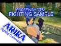 ARIKA FIGHTING SAMPLE PROJECT EX 3 SCREENSHOTS