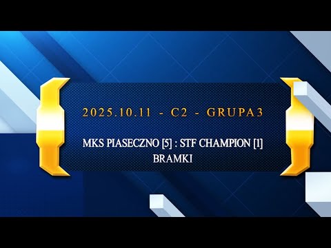 Bramki w meczu MKS Piaseczno - STF Champion r.2012