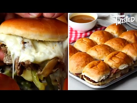 The Most Delicious Slider Recipes! | Twisted | Burgers & Party Food