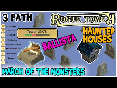 The most nerve-wracking run EVER | March of the Monsters | Ballista Only | Rogue Tower
