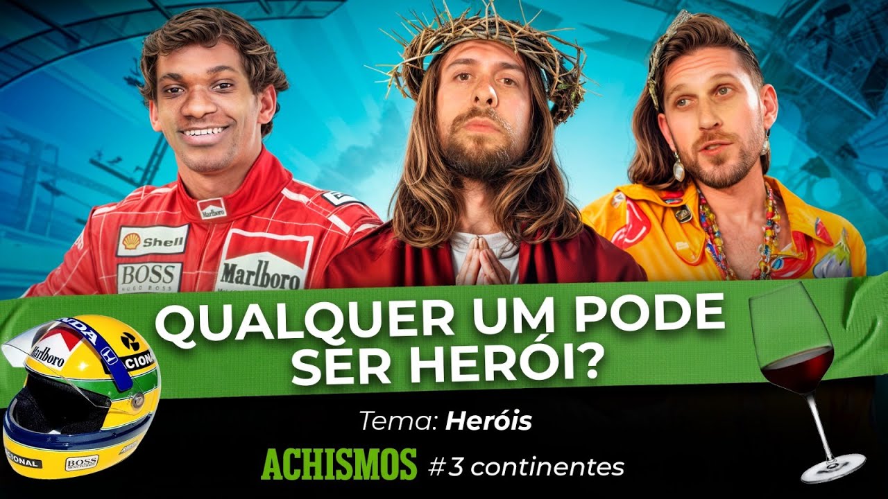 QUAL A DIFERENÇA DE HERÓI E ÍDOLO? | #3CONTINENTES #61