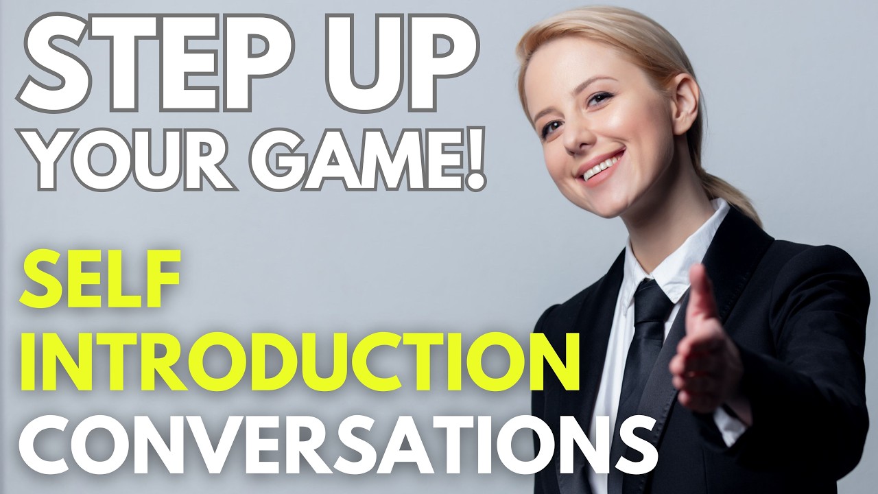 SELF-INTRODUCTION Conversations in Business English | Business English Learning