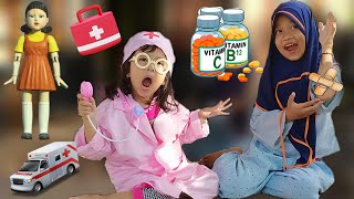 Download lagu Dokter Dokteran Ambulance 💕 Drama Parodi Squid Game Sakit Gara Gara Jatuh 💕 Penjual Es Krim mp3