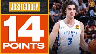 Josh Giddey - Chet Holmgren - Oklahoma City Thunder - Kenneth Lofton Jr - Memphis Grizzlies