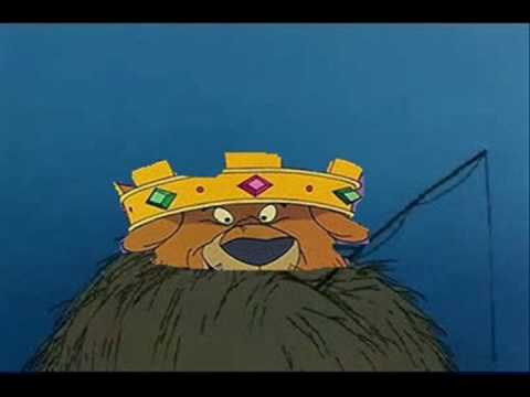 The Aristocats (disneystyle8 Style) part 14 - Prince John Tries to Retrieve His Hat and Umbrella