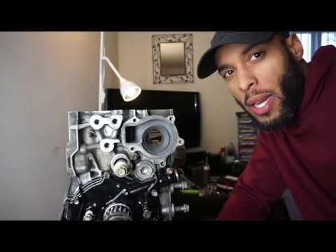 Project Integra: Oil Pump/Water pump install (engine stand)