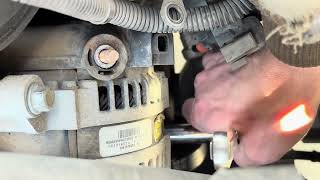 Chevy cobalt alternator replacement 2005-2010 non SS