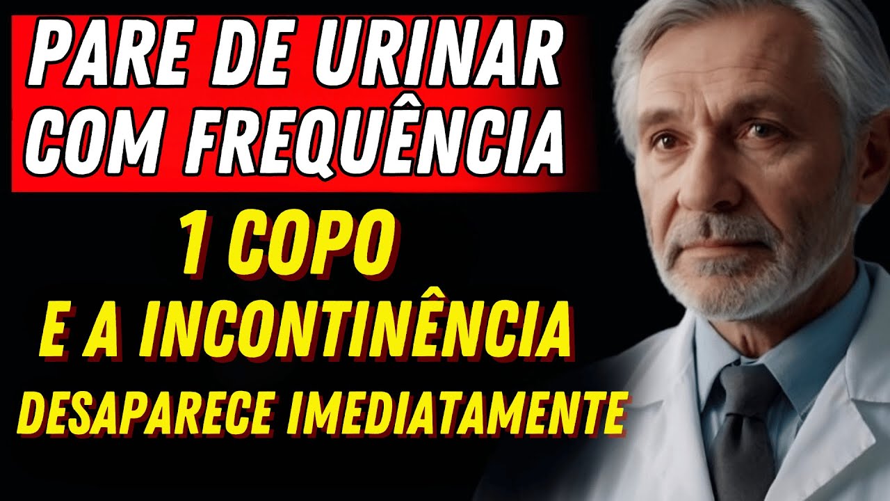 Urologista revela: Mesmo aos 80 anos, a incontinência pode desaparecer para sempre.