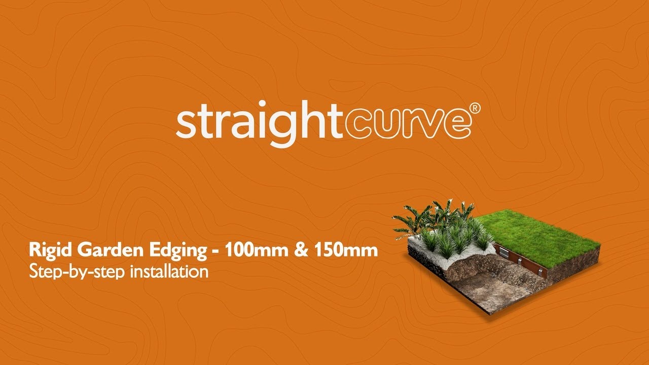 Straightcurve® 2025 - Rigid ClickConnect™ Garden Edging - 100 & 150mm (4 & 6 inch)