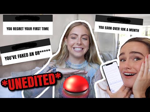 QUICK FIRE ASSUMPTIONS CHALLENGE....you have to answer EVERYTHING | Syd and Ell