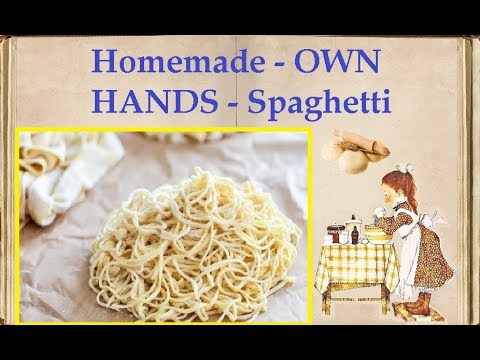 Homemade - OWN HANDS - Spaghetti / Book of recipes / Bon Appetit
