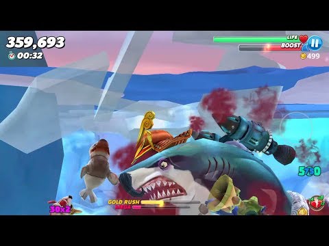 Great White Shark (Most Shoal Bonuses) Live Contest - Hungry Shark World