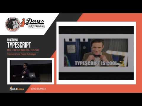 Functional TypeScript. Speaker: Francisco Ferreira