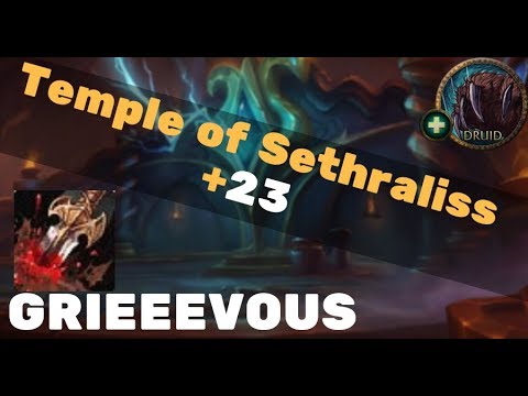 Temple of Sethraliss +23 Grievous! - Resto Druid PoV /Zmug)