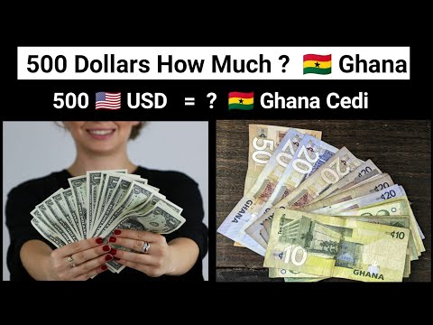 Forex 1000 Dollar in Ghana Cedis | 500 Dollar How much Ghana Currency | Today Dollar to Cedis