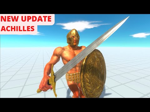ACHILLES NEW UPDATE VS INFERNALS - ANIMAL REVOLT BATTLE SIMULATOR NEW UPDATE