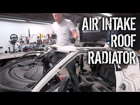 Budget Lotus Evora Pt 9 - Air Intake, Roof, And Radiator