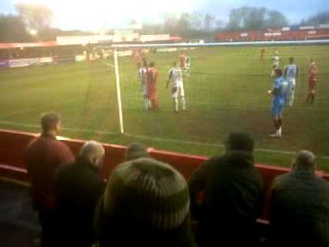 Darlington Fans away at Tamworth
