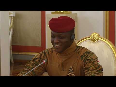 Meeting  President of Burkina Faso Ibrahim Traore