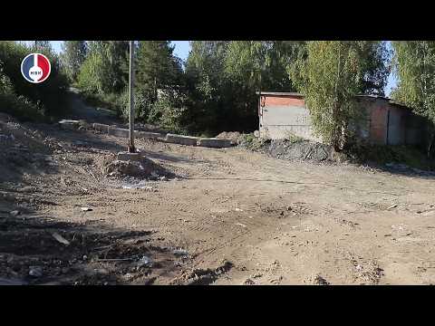 Дорожно-коммунальная служба ликвидировала стихийную свалку в гаражном массиве