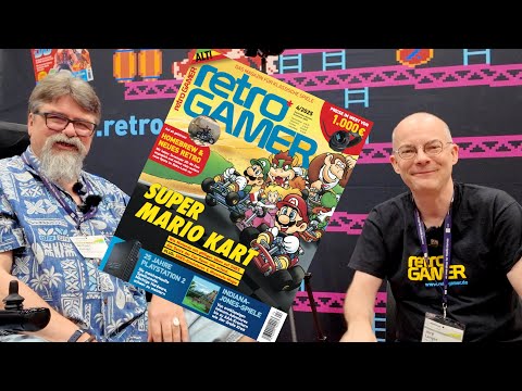 Michael Hengst & Jörg Langer blättern in Retro Gamer 4/25