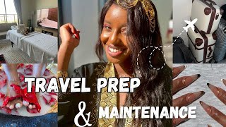 I'm Travelling to Kenya! Travel Prep + Maintenance | Selfcare | Vlog