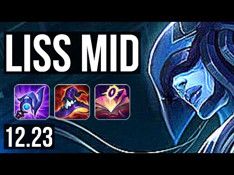 LISSANDRA vs ZOE (MID) | 11/4/19, 600+ games, Legendary, 800K mastery | KR Diamond | 12.23