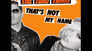 The Ting Tings - That&#39;s Not My Name HQ