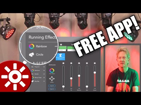 How to Program DMX Lights with an iPad (FREE APP)