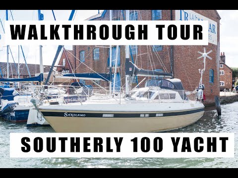 Southerly 100 Long Range Sailing Yacht Walkthrough Video Tour - Great Upgrades to this quality boat.