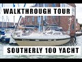 Southerly 100 Long Range Sailing Yacht Walkthrough Video Tour - Great Upgrades to this quality boat.