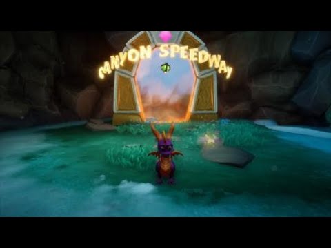 Spyro Reignited Trilogy walkthrough-pt 33-metropolis and canyon speedway
