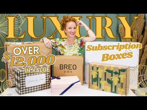 Luxury Subscription Boxes Worth Splurging On