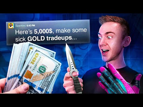 I Gave Him 5k, He Gave Me THESE Tradeups!!