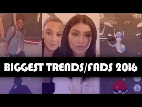 10 BIGGEST Pop Culture Trends & Fads Of 2016