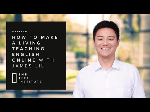 How to Make a Living Teaching English Online with James Liu