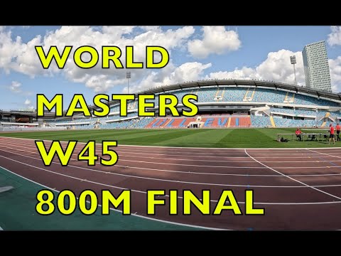 WORLD MASTERS SWEDEN| W45 800M FINAL