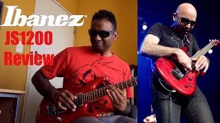 Video thumbnail for Ibanez JS1200 Joe Satriani Guitar Review by RolanTHUNDER