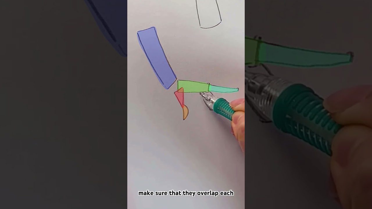 How to use simple shapes to draw hands easily! #art #animearttips #handtutorial #artinstruction