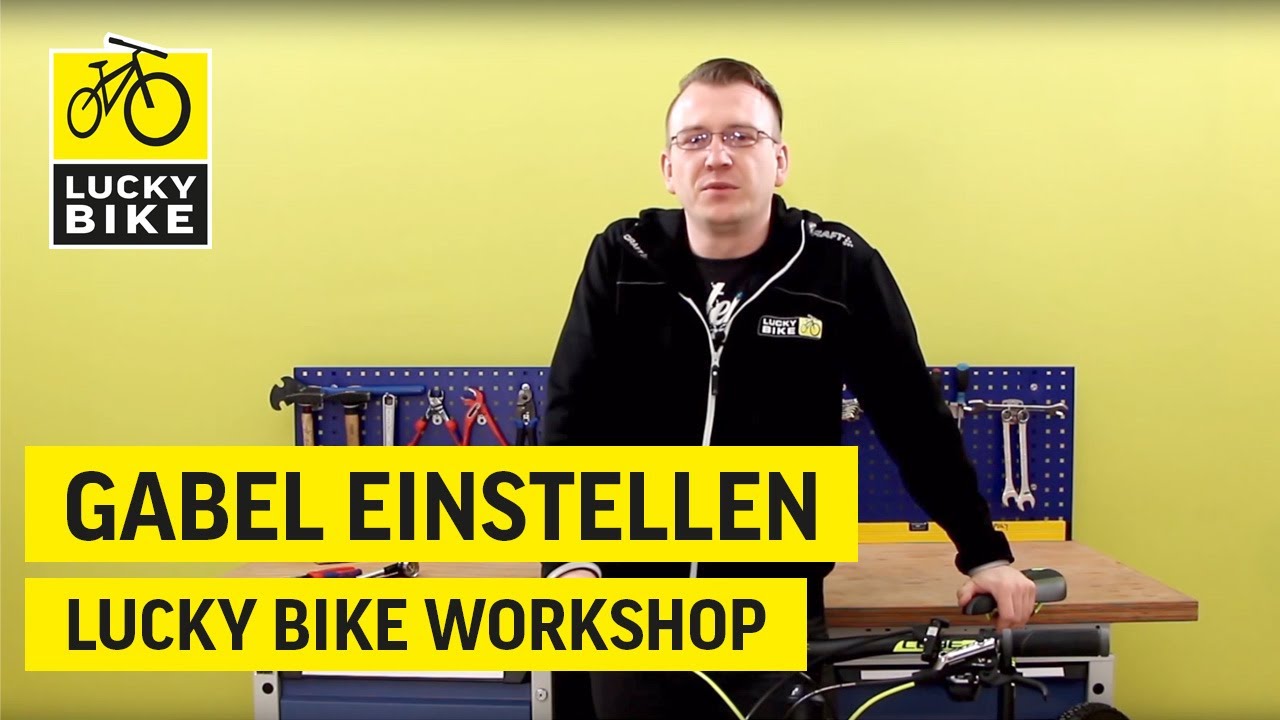 Luftdruckfedergabel einstellen - Videoanleitung