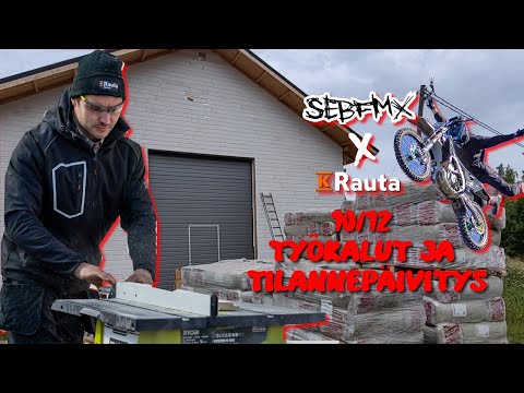 Työkalut Ja Tilannepäivitys // Sebfmx X K-rauta Halliprojekti (10/12)