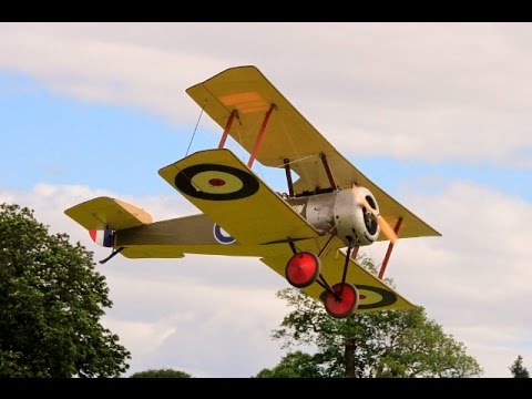 DAWN PATROL UK RC WW1 SCOUT / FIGHTERS DISPLAY - WESTON PARK INTERNATIONAL MODEL AIRSHOW - 2015