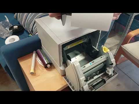 Druckerpapier wechsel DNP RX1